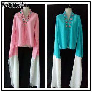 直销越剧戏剧京剧黄梅戏服装 戏曲服饰青衣花旦小姐衣服练功水袖