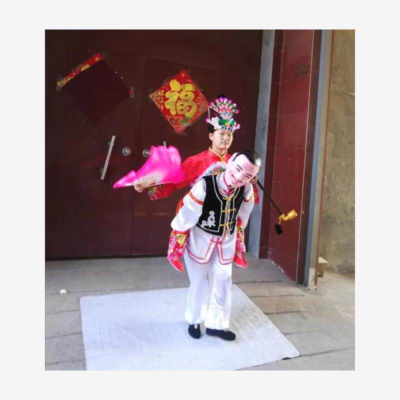 新款老汉背妻演出道具全套猪八戒背媳妇张公背张婆二人转社火戏
