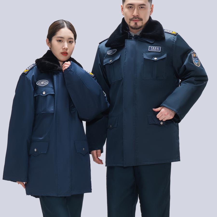 2011新式保安服冬装棉服