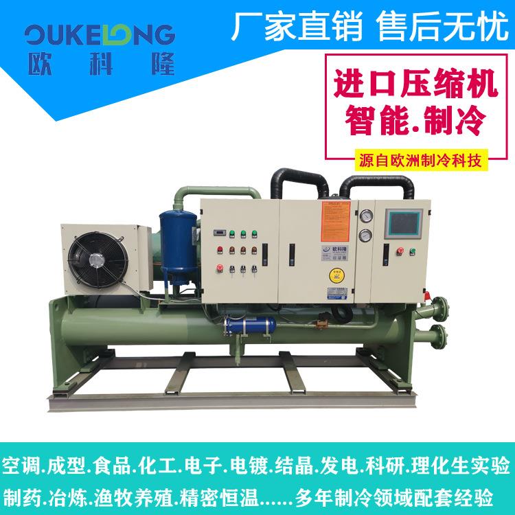 广西南宁螺杆式冷水机厂家供应造纸用低温耐候乙二醇盐水机组