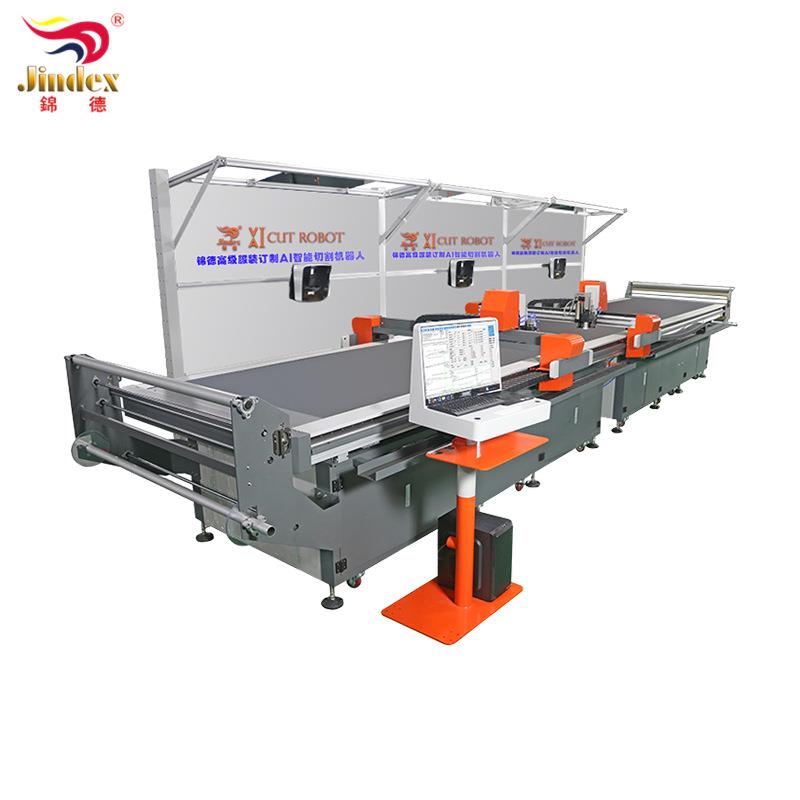 厂家直销多层服装裁切机多功能裁剪机帆船面料切割机