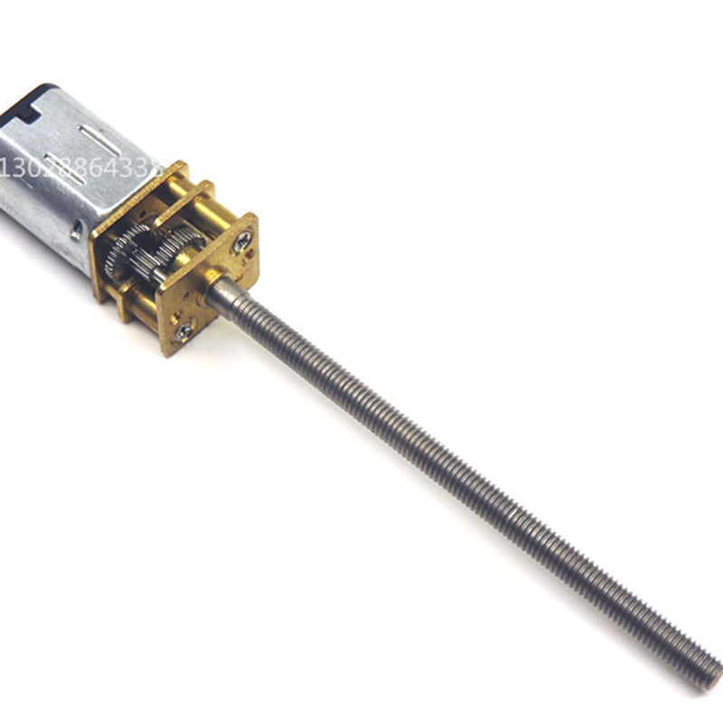 M3*55螺纹N20电机 N20丝杆减速电机 3-12V