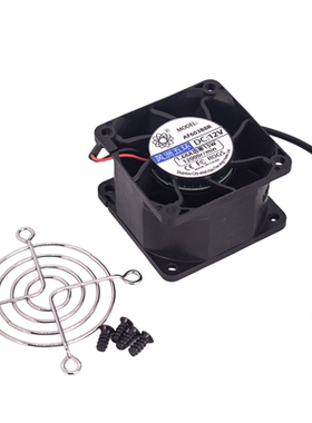 万转 6038 12V 6CM/厘米 高转速超暴力风扇 1.68A 220V可调速风扇