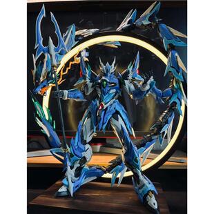 高达HG拼装变形摩动核吕布白虎敖丙曹仁干将关羽机甲模型玩具盲盒