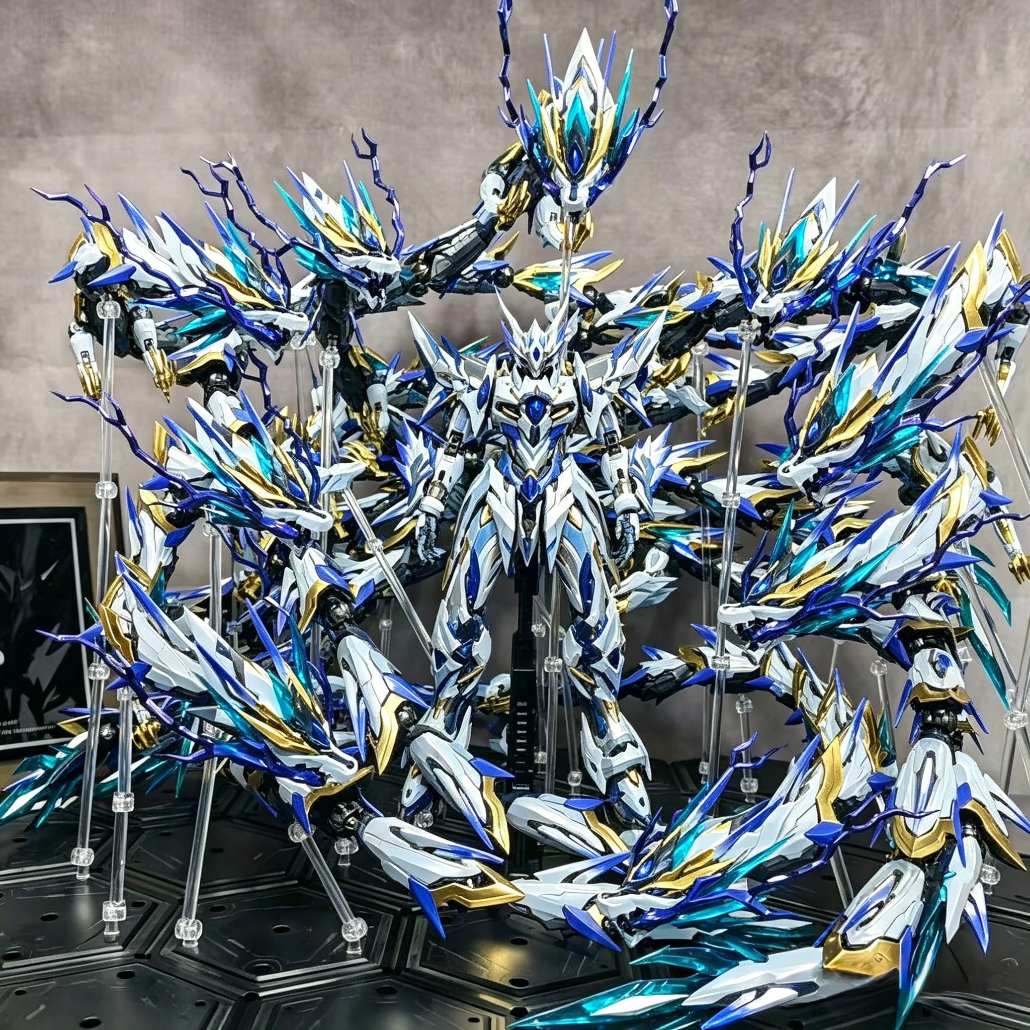 【拍一发四】敖丙九龙魔改高达机