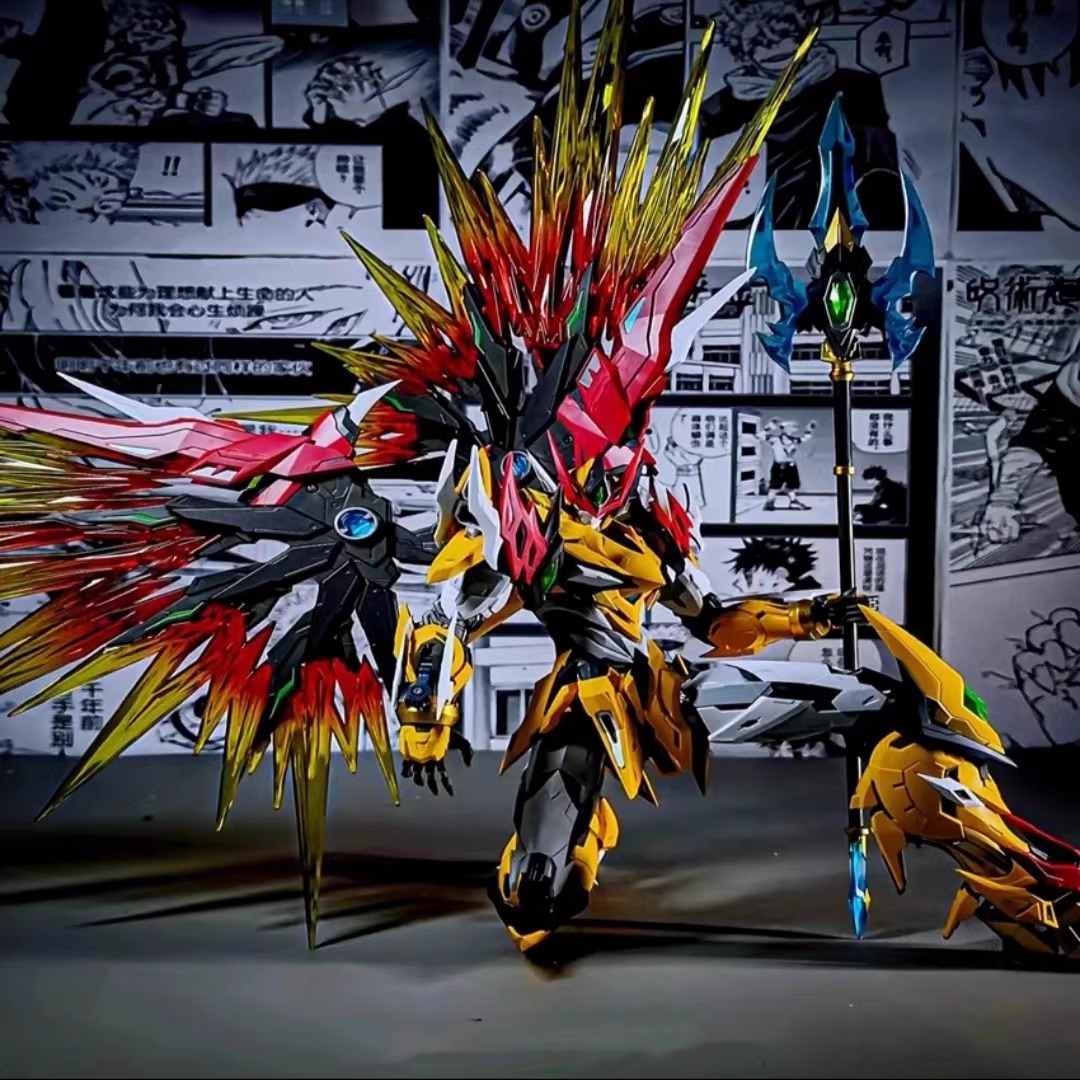 威远式花木兰摩动核拼装模型自由