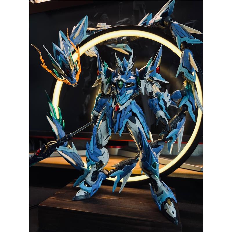 高达MG国模摩动核拼装益智手办盒