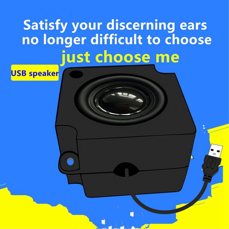 精歌源功放USB4545腔体音响4欧3W数码设备电脑全频语音喇叭扬声器