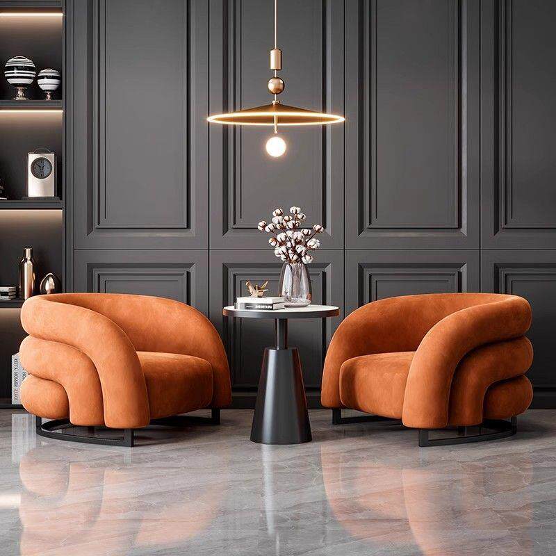 休闲区懒人单人设计师沙发椅异形创意网红款客厅阳台售楼处会客厅