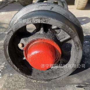 矿山平板车巷道轮对直径300mm承重大耐磨铸钢件煤矿用矿车轮对