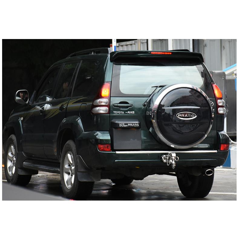 03-09款霸道尾翼2700普拉多FJ120定风顶翼LC120带灯4000改装尾翼