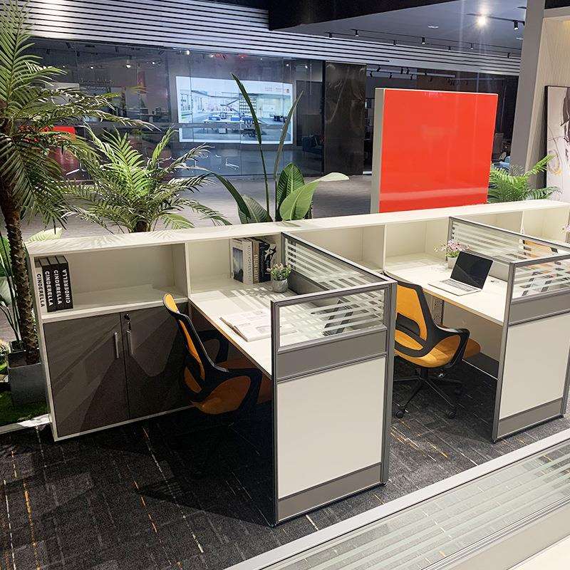 财务桌财务办公桌转角办公桌办公卡位员工屏风办公桌L形办公桌厂