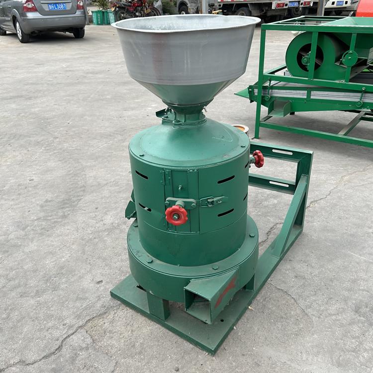 苍耳子去刺机大型甘草子脱皮机三相电带动碾米机