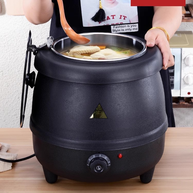 商用不锈钢电子汤锅10L保温