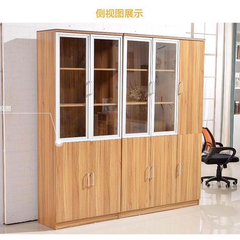 生产带锁文件柜资料柜储物柜文件木质办公室档案柜