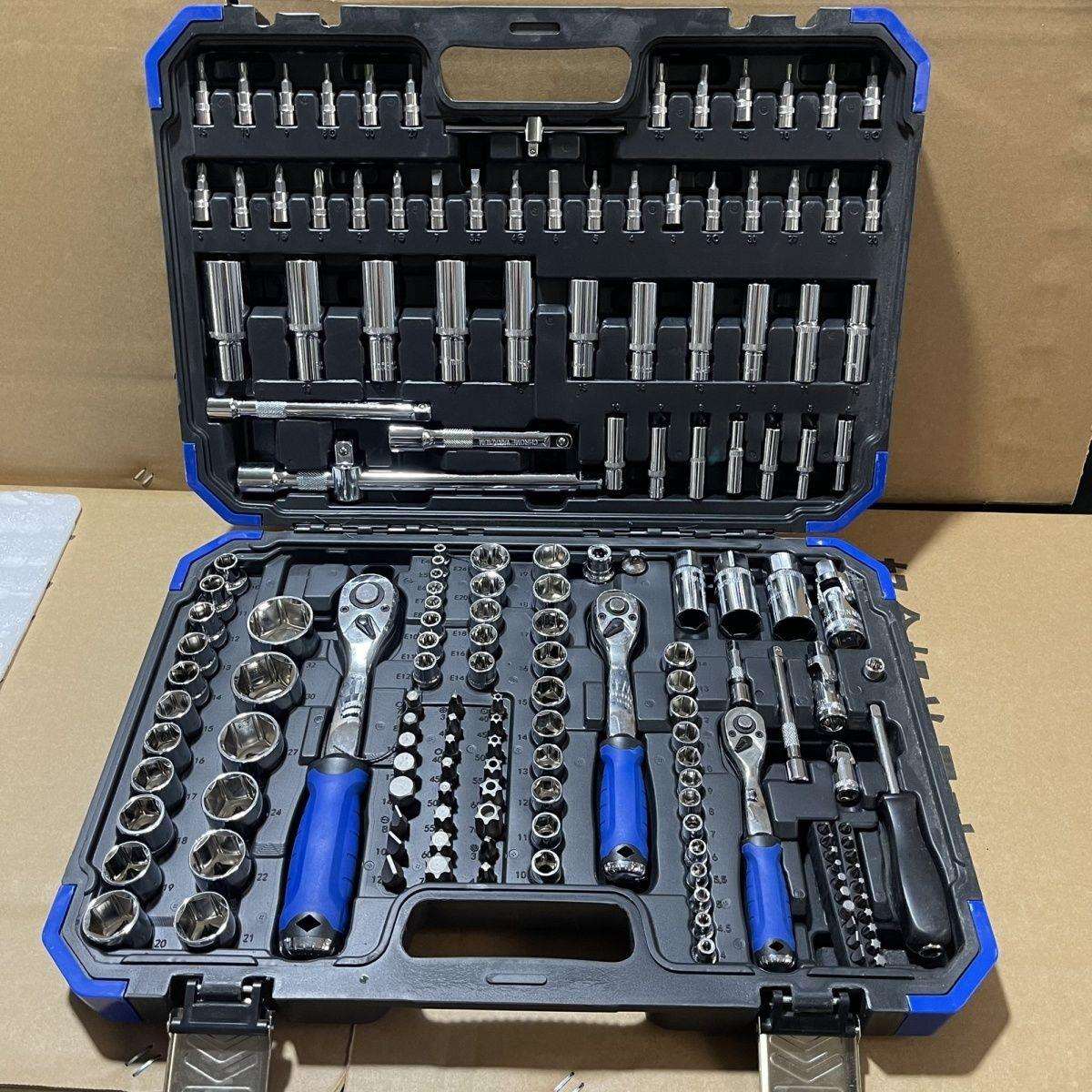 150件套汽修工具套装汽车维修组套套筒扳手组合工具维修工具修车