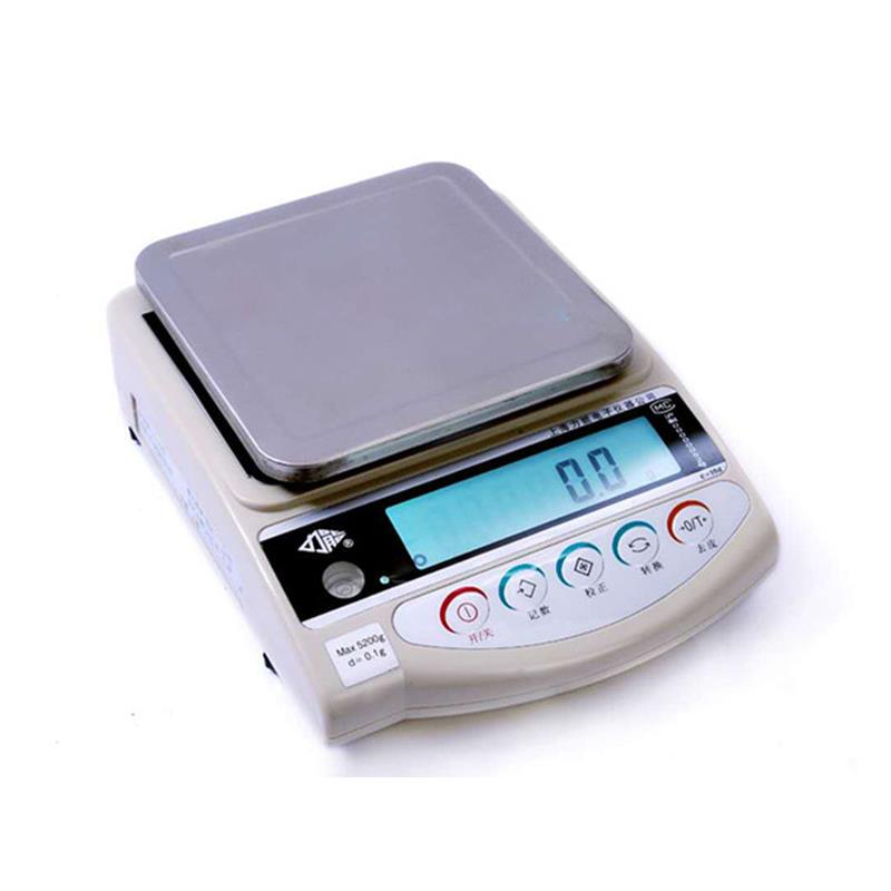 上海力能5000克0.1g精准电子分析金银珠宝遥控天平称首饰打金工具