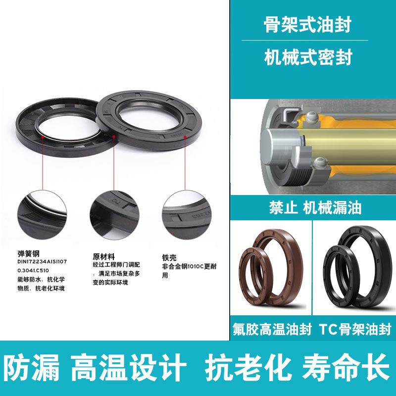 1000*1050*25骨架油封1000-1050-251000/1050/25密封圈油封