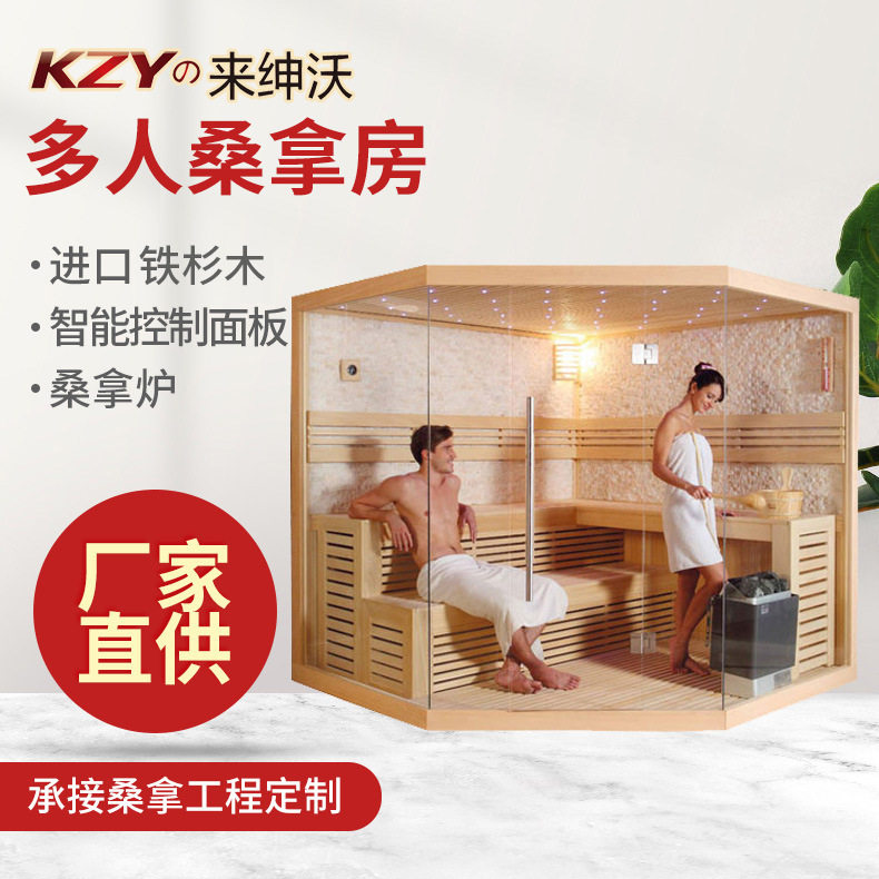 铁杉木远红外光波汗蒸房家用