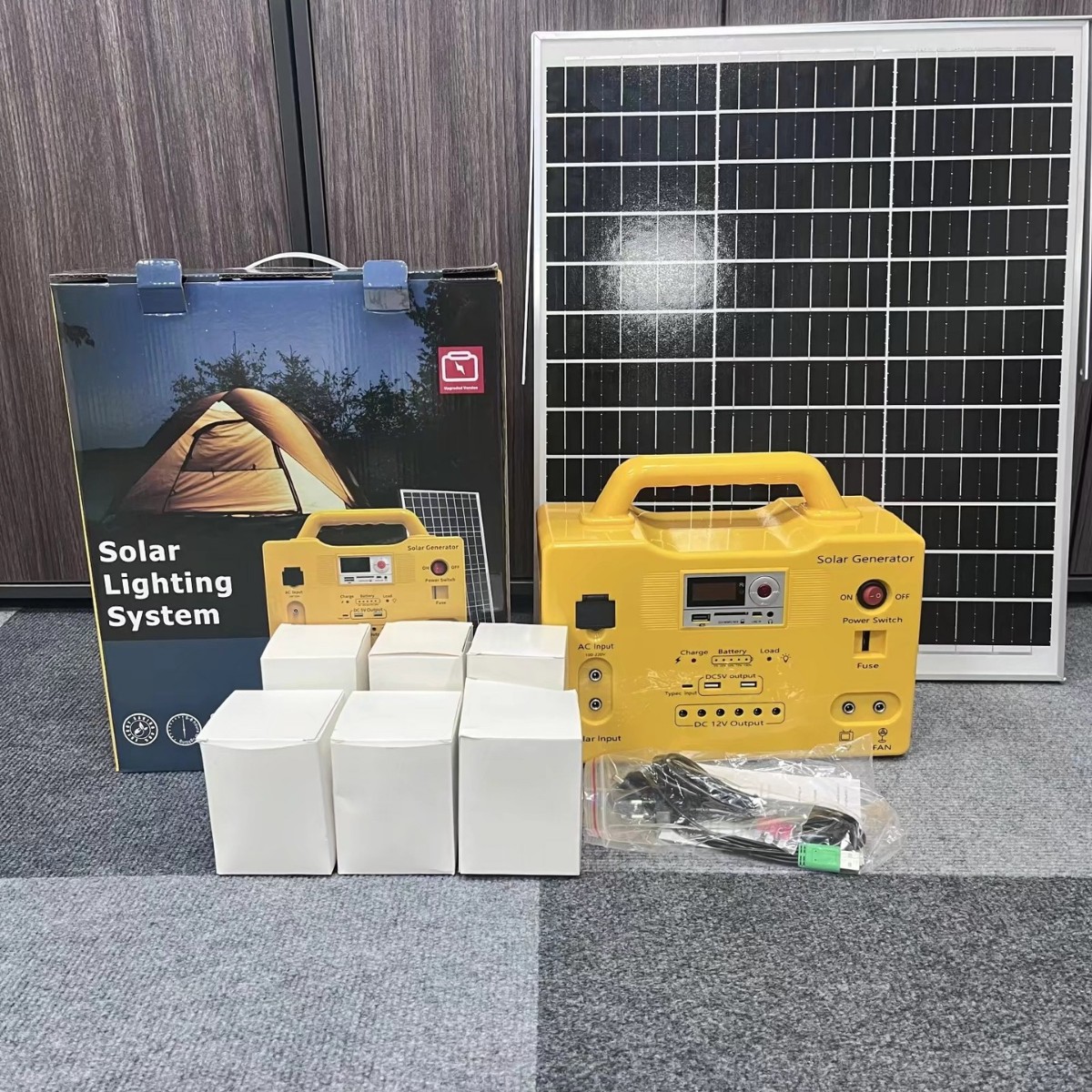 SG1220W太阳能小系统 SG1230W多功能应急储能设备音箱 SG1250W