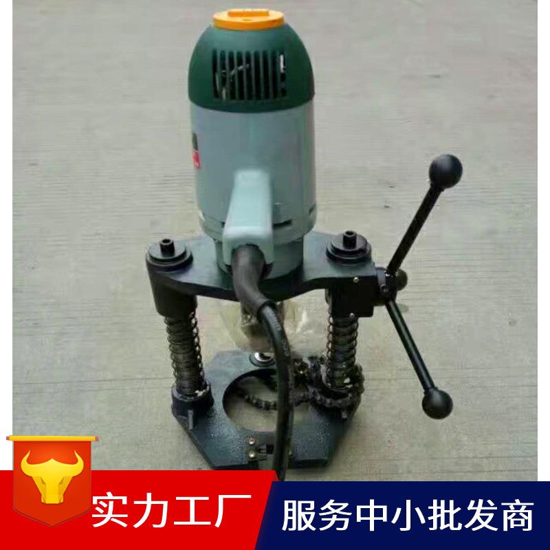 冬季特惠管道打孔机电动开孔机114电动链条式开孔机