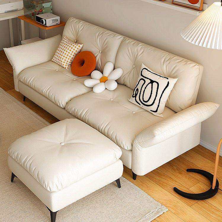 沙发床小户型客厅公寓现代民宿简约出租屋折叠新款猫爪布沙发两用