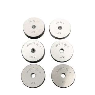 规格M32至M72精度6G测量外螺纹通止规川牌环规 成量螺纹环规