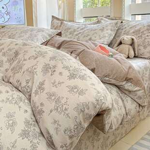 一米八乘两米被套180cmx220cm四件套1米8x2米裸睡纯棉1.8x2.0