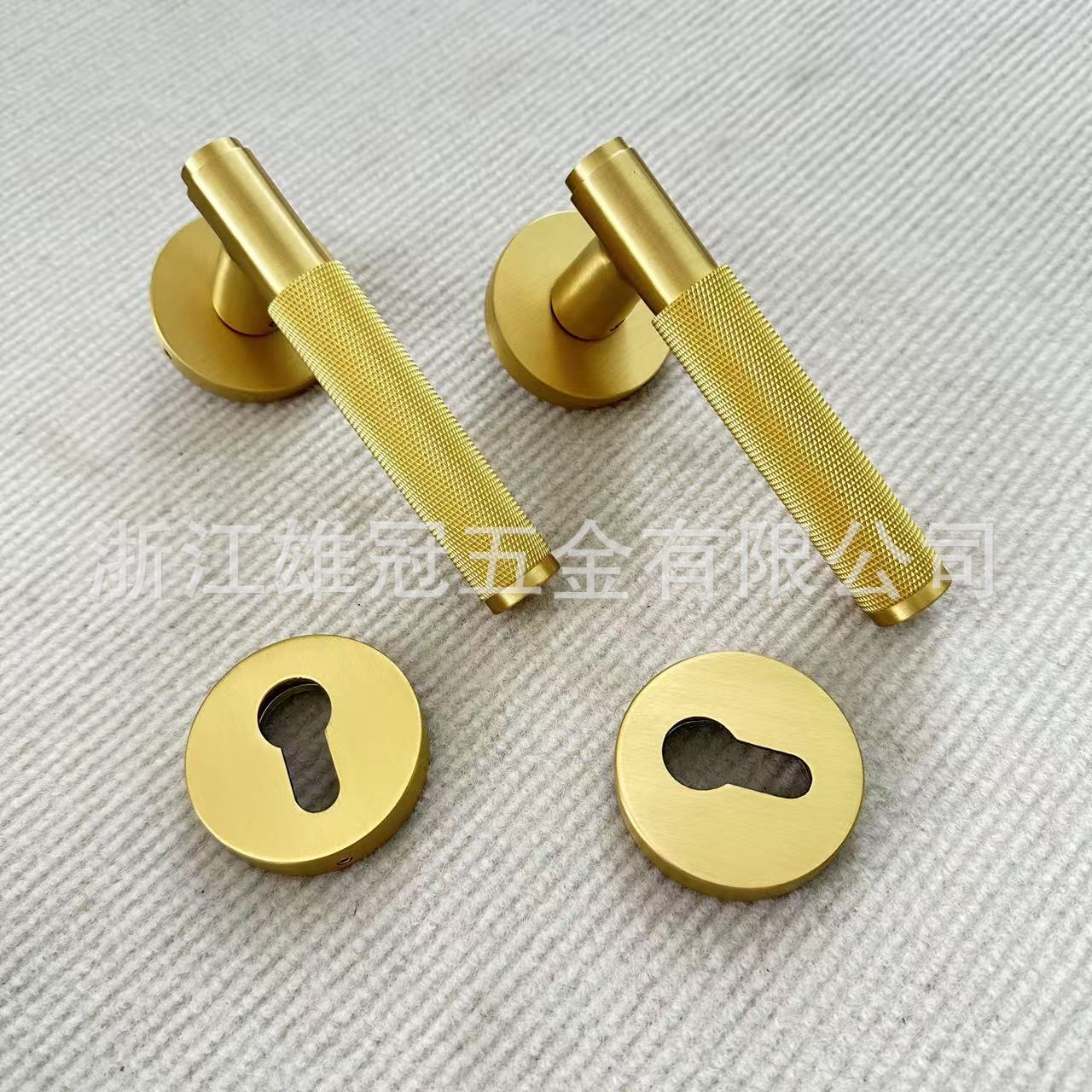 厂家全铜纯铜门锁室内锁房锁brass door lock全铜分体锁老铜坊