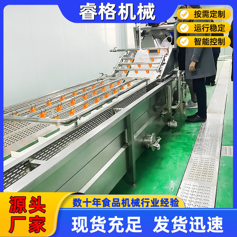 商用全自动不锈钢果蔬气泡清洗机