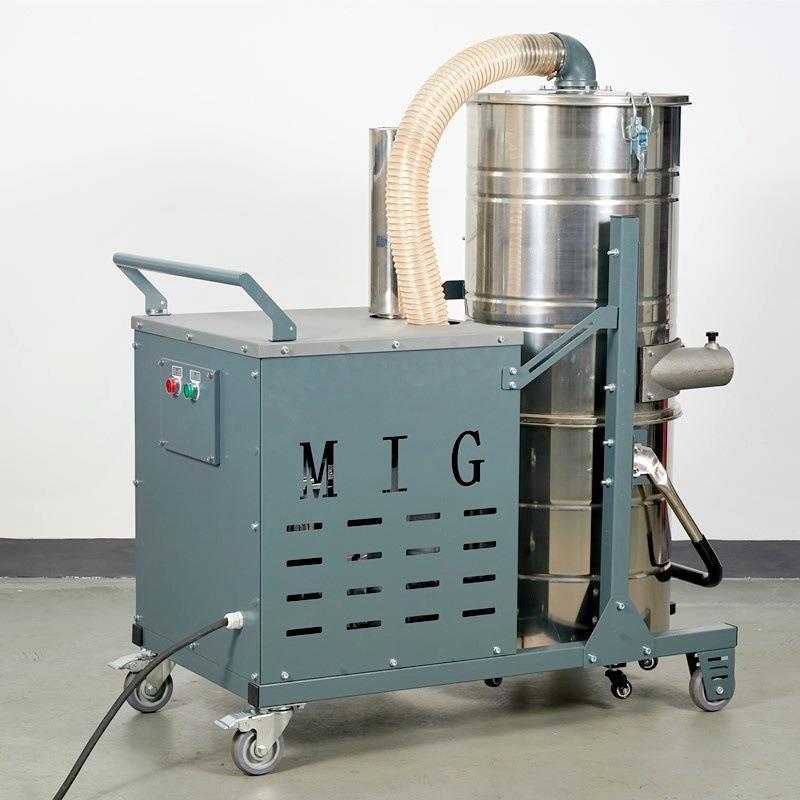 手动振尘高负压除尘设备机械厂工业吸尘器750W工业废弃物处理机