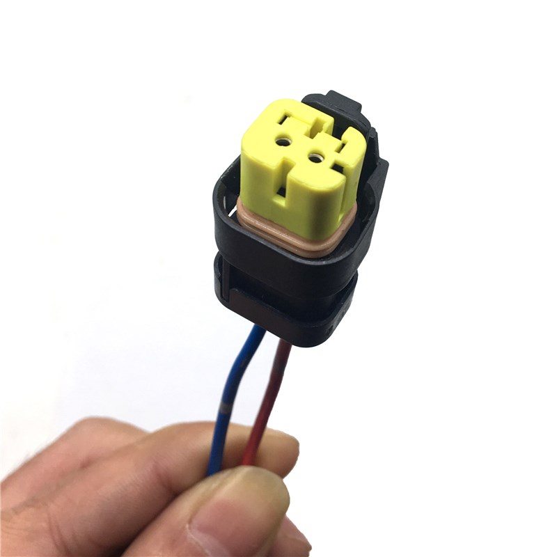 挖掘机 卡特320D电喷C6.4发动机凸轮轴传感器插头转速传感器插头