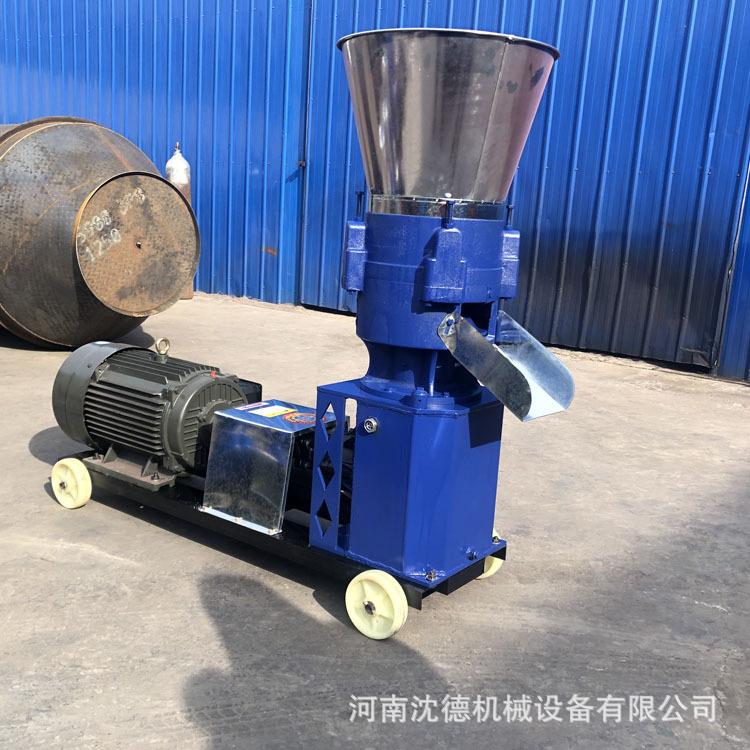 小型兔饲料制颗粒机猪牛羊粮颗粒挤出机三相电颗粒饲料生产设备