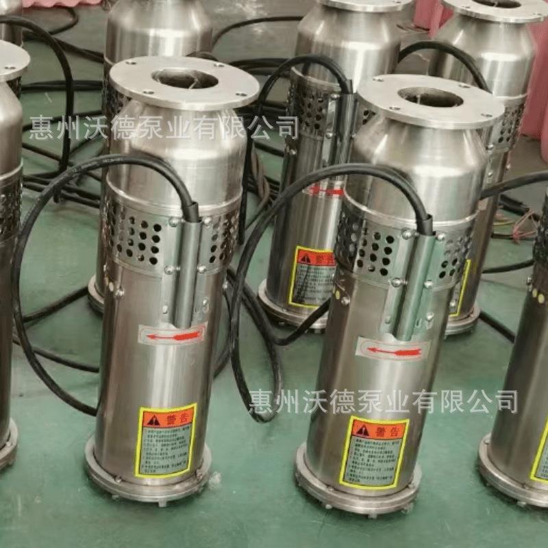 不锈钢潜水泵QSP65-10-3立式音乐喷泉假山抽水电动泵