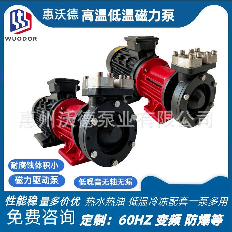2.8kw卧式磁力泵CY-6091低温冷冻液氮化工行业液体输送冷水循环