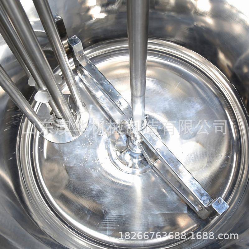 耐腐蚀不锈钢单层搅拌配料罐搅拌罐高速剪切分散混合均质罐