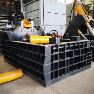 全钢板金属压块机压缩废金属颗金属板钢筋钢条压缩打包捆金属铁屑