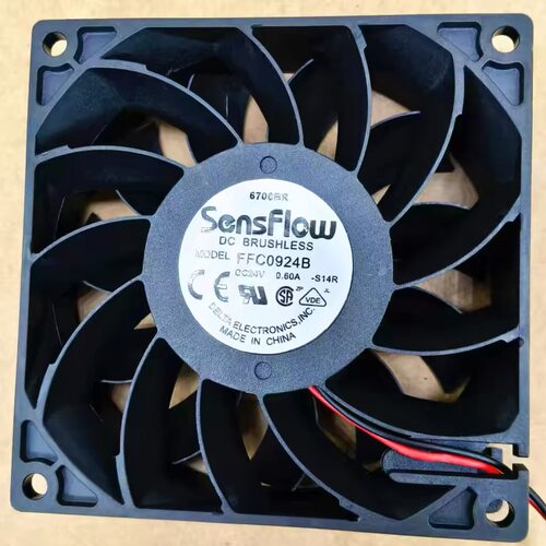 全新 FFC0924B 9025 24V 0.60A 9CM厘米暴力高转速大风量散热风扇