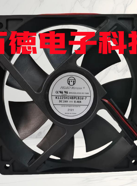 全新K1225H24BPLB2d-7 DC24V 0.40A 直流风机 变频器机柜散热风扇