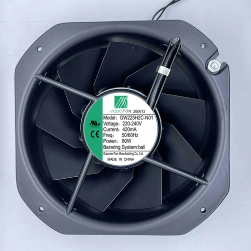 全新GW225H2C-N01/E01 220-240V 420mA 80W 进口耐高温散热风扇