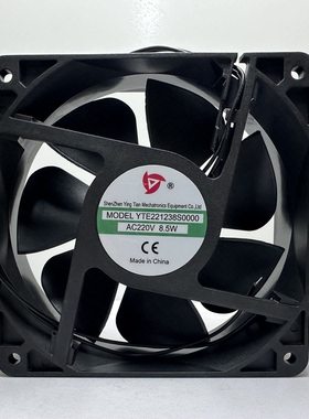 应天 YTE221238B/S0000 220V 15W电焊机变频器大风量排气散热风扇