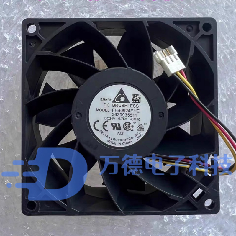 全新台达 9238 FFB0924EHE-SM11 3620931511 24V 0.75A变频器风扇