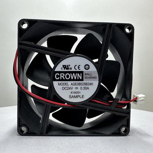 原装CROWN AGE 09225 08025 07025B12H B24H/U/V 12V 24V散热风扇