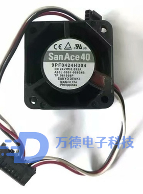 原装三洋 9PF0424H303/304/305 A90L-0001-0580#A/B/C 发那科风扇