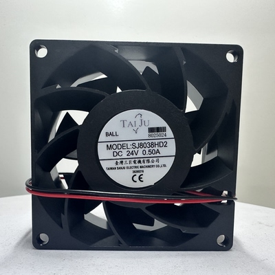 全新三巨SJ8038HD2 DC24V 0.50A 8CM 8038 变频器大风力散热风扇