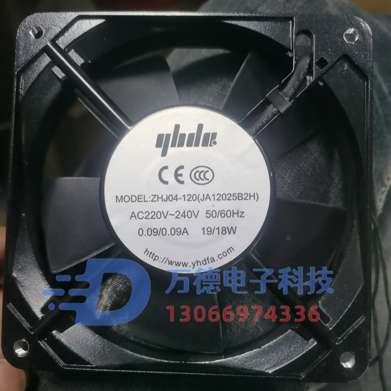 220V12CM机柜轴流风机散热风扇