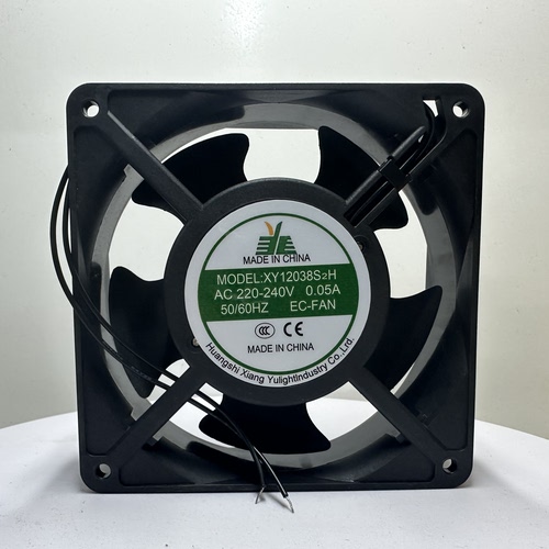 全新XY12038B2H/S2H AC220V机柜电焊机变频器冰柜展示柜散热风扇