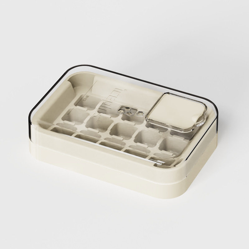 冻冰块模具按压冰格制冰盒家用食品级神器冰箱储冰储存盒自制磨具