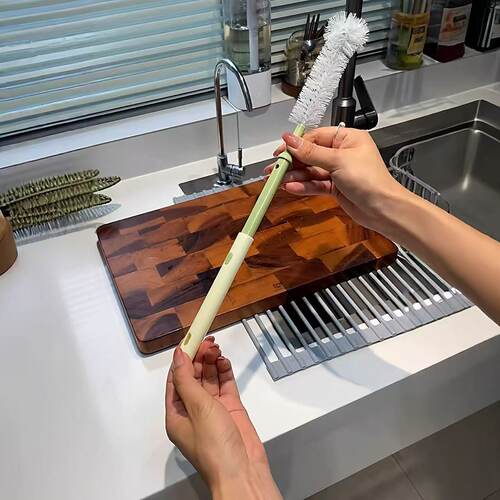 杯刷可伸缩家用杯刷多功能长柄伸缩洗杯子神器奶瓶刷清洁刷