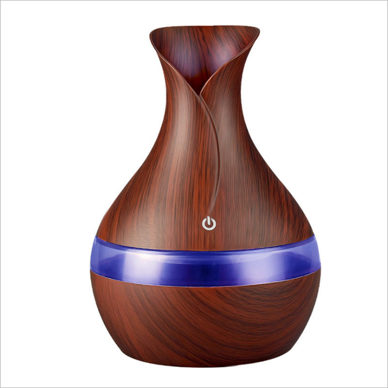 创意新品300ml加湿器 usb花瓶香薰机家用卧室空气净化 精油机